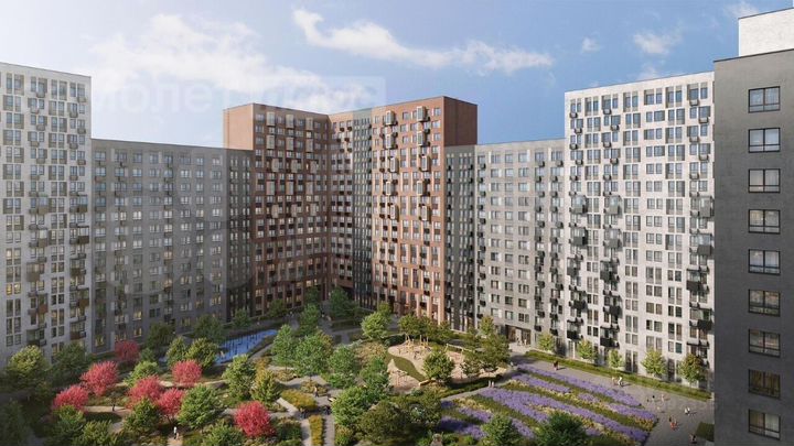 1-к. квартира, 34,1 м², 6/17 эт.