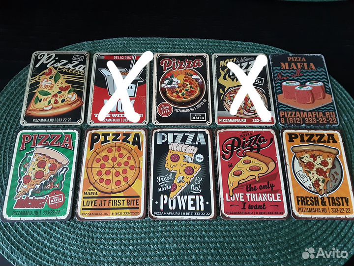 Магнит Пицца Мафия Pizza Mafia от