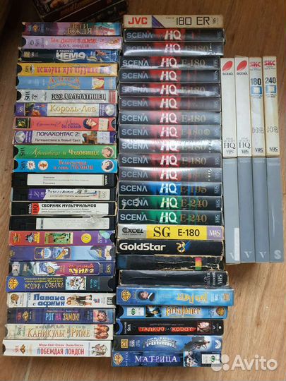 Видеокассеты vhs
