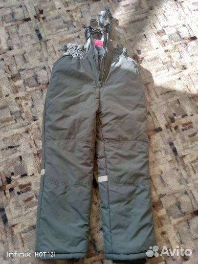 Зимний костюм для девочки 140