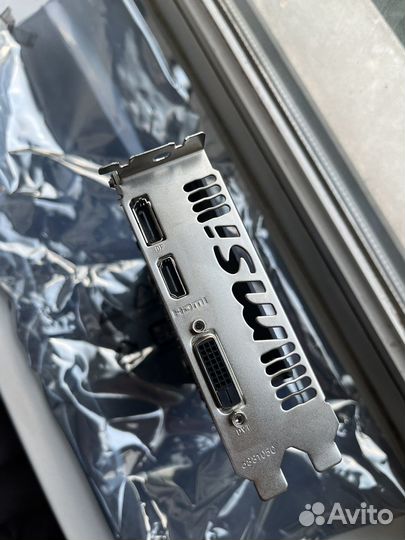 Видеокарта MSI gtx 1050 ti Aero 4 Gb