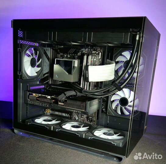 Новый игровой пк Ryzen 7 7700 32Gb RTX4070Super