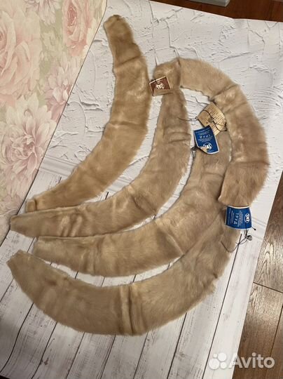 Шкурки норки СССР воротник