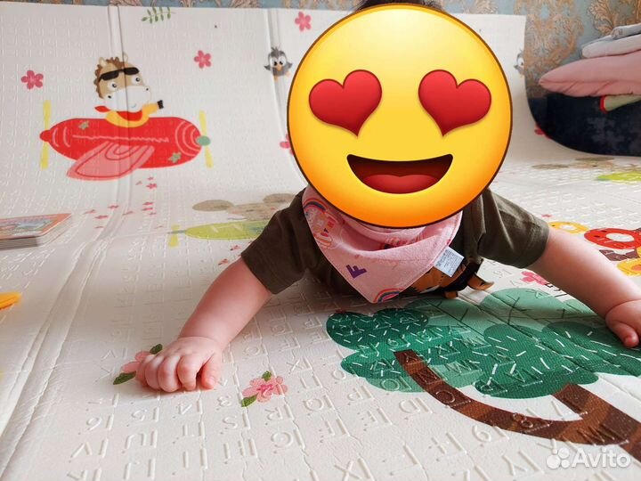 Складной детский коврик