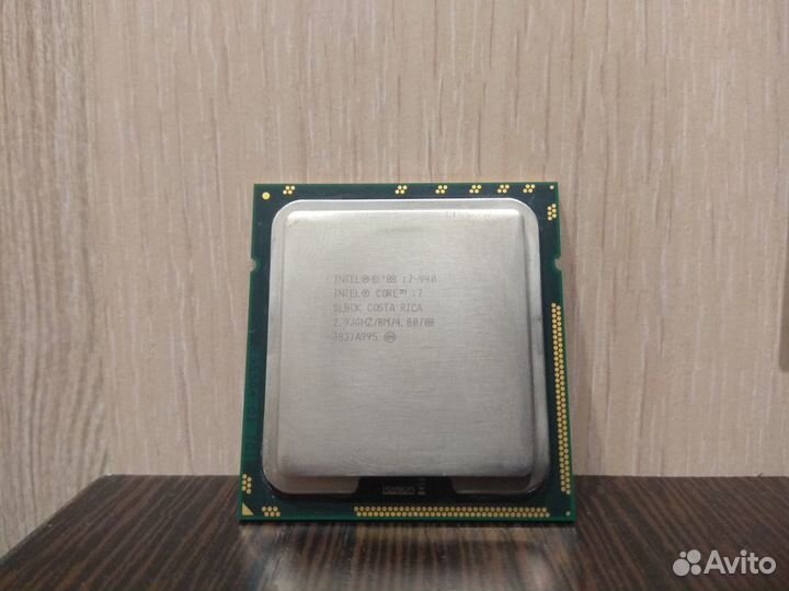 Продам процессор i7 940 сокет 1366