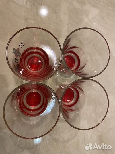 Набор бокалов (стаканов) Martini, 4 штуки