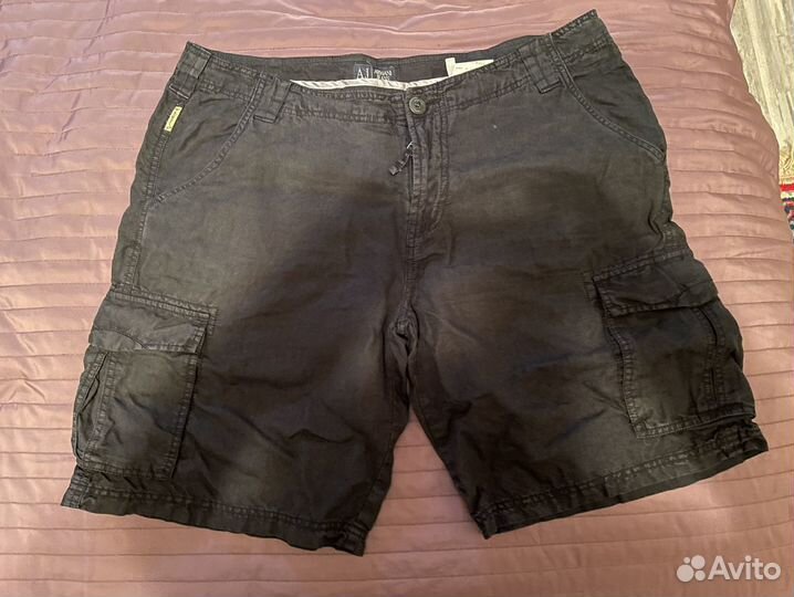 Мужские шорты Giorgio Armani(Лен)