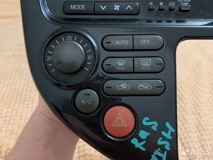 Климат контроль тойота wish