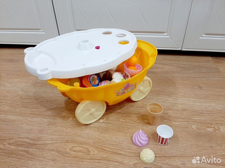 Тележка-сладкоежка, 3-6 лет
