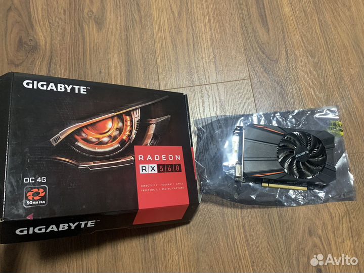 Видеокарта rx 560