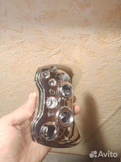 Хромированный корпус геймпада xbox 360