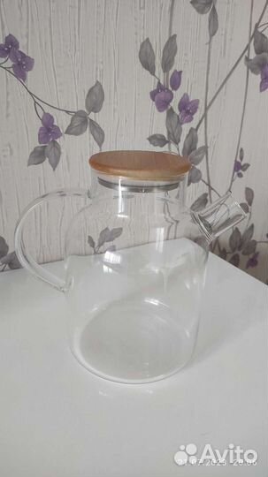 Чайник заварочный стеклянный