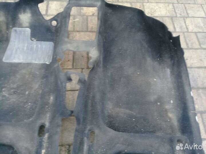 Ковролин салона кузов седан Peugeot 206