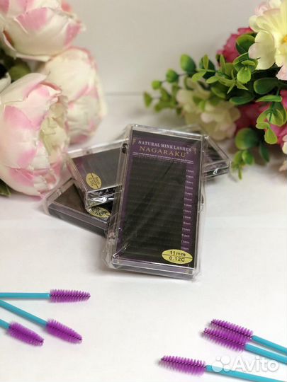 Ресницы для наращивания Nagaraku, от Производителя