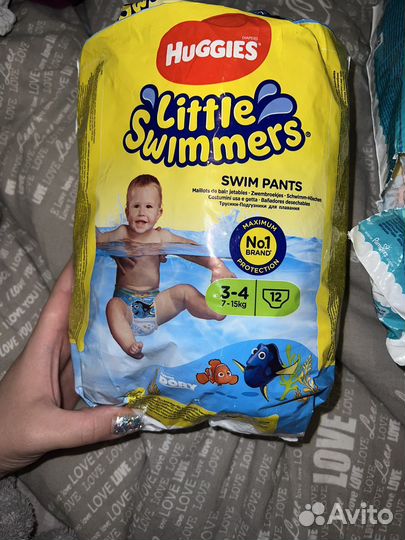 Трусики для плавания 17 штук