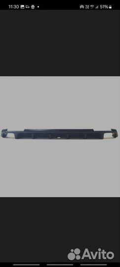 Накладка на задний бампер Honda Accord 8