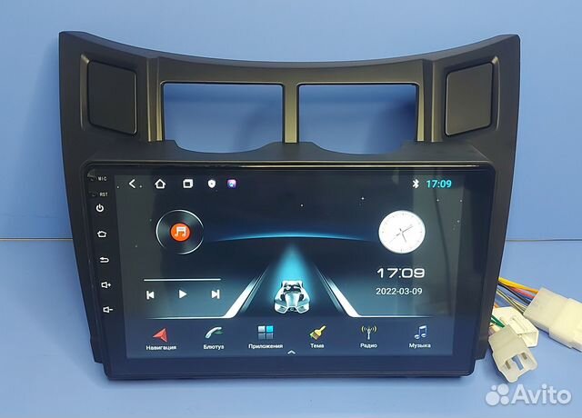 Магнитола android Toyota Vitz 2005+ 9