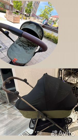 Коляска cybex melio 2 в 1