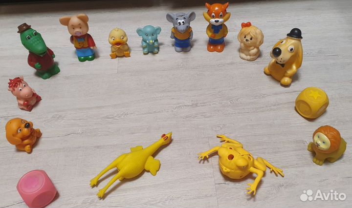 Резиновые игрушки