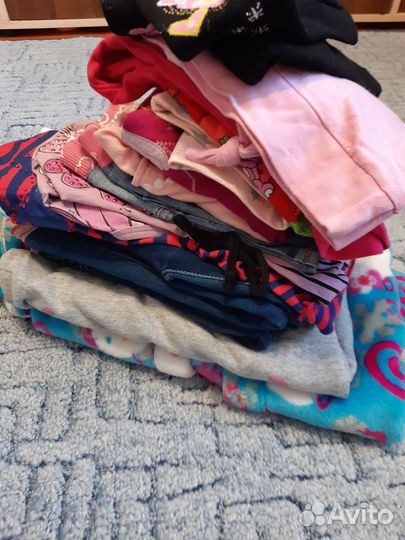 Одежда пакетом для девочки 86 92