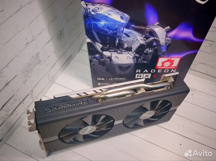 Игровая Видеокарта AMD Radeon RX 580 Nitro+ OC 4GB