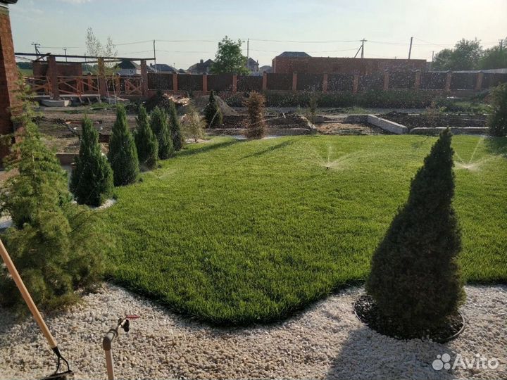 Монтаж автополива, автополив под ключ, озеленение