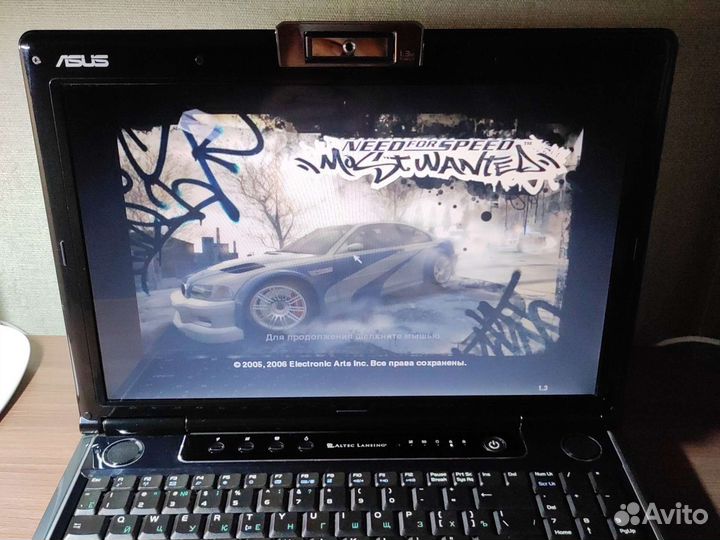 Ноутбук asus M50Vm