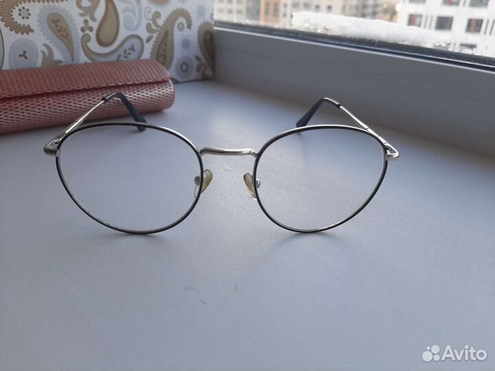 Очки. Оправа под замену линз + очешник