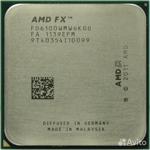Процессор AMD FX-6100 3.3 ггц 95W