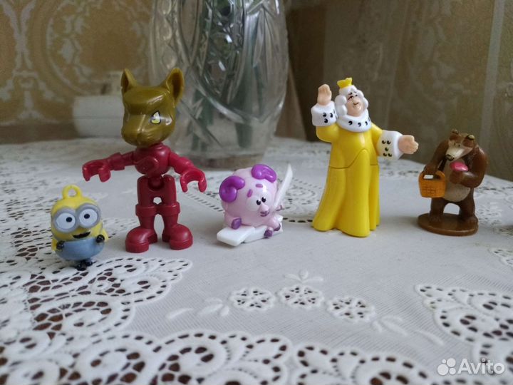 Киндер игрушки, Макдональдс, Стератели