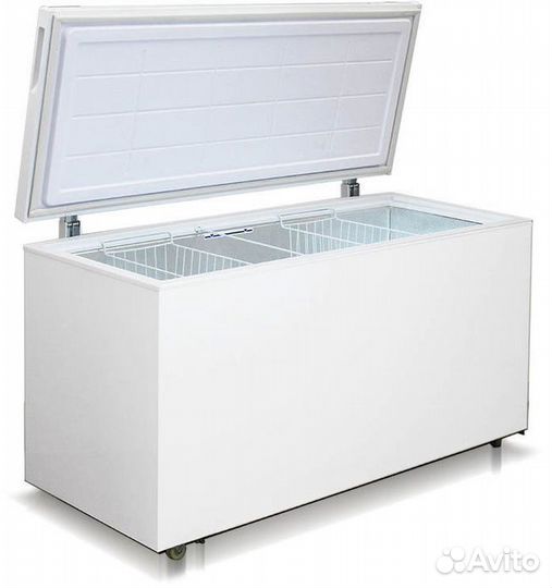 Морозильный ларь Бирюса 560KX белый