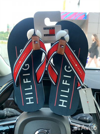 Сланцы мужские tommy hilfiger 44 размер на 43