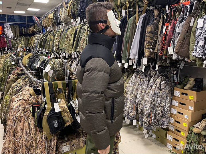 Куртка Anteater Downjacket Haki / Темно-зелёный