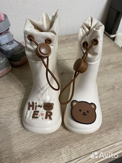 Детская обувь для девочки пакетом 22 23 осень зима