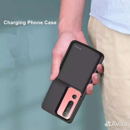 Чехол с аккумулятором, Xiaomi Mi10, 10Pro, 10Lite