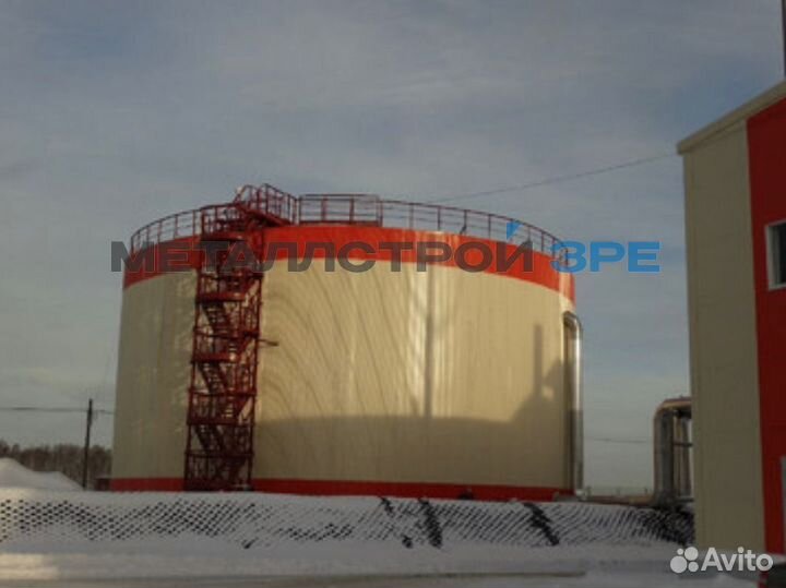 Бак аккумулятор для горячей воды 2000 кубов