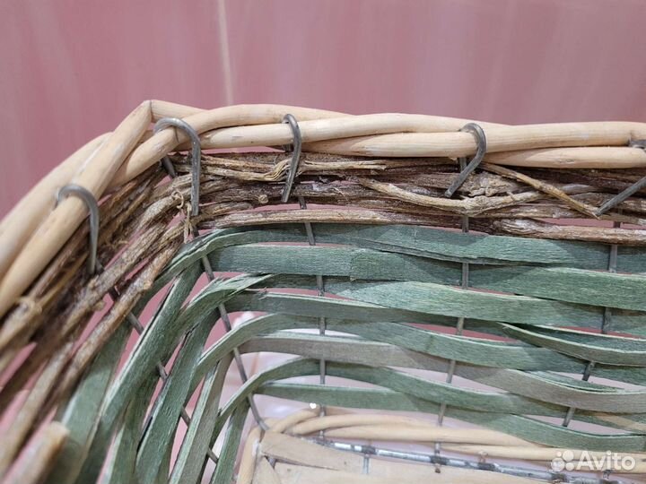 Корзина плетеная для хранения