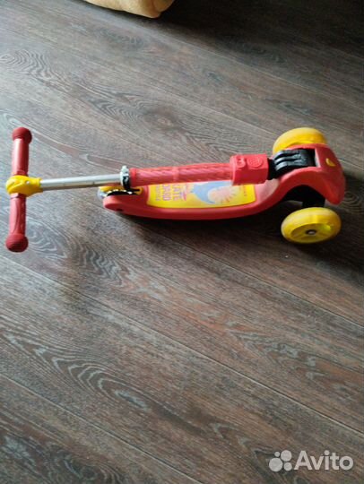 Самокат складной детский 3 колёсный