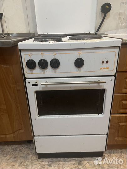 Электрическая плита б/у gorenje (горение)