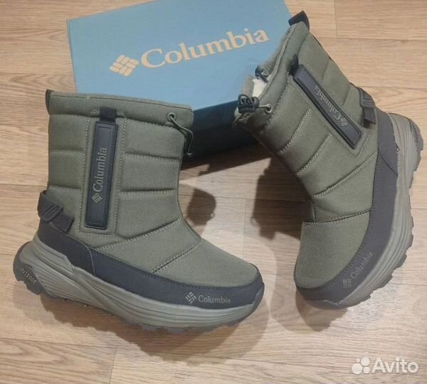 Дутики зимние новые Columbia Gore-tex с мехом