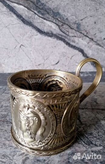Подстаканник Фраже римские лигионеры 19 век
