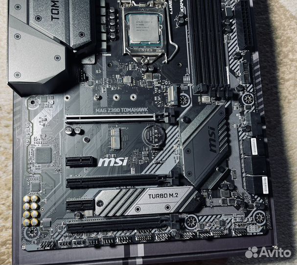 Intel core i5 9600k + msi mag z390 tomahawk