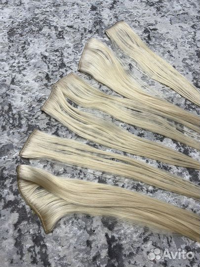 Волосы на заколках hairshop натуральные