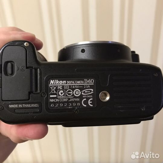 Nikon d40 Не работает