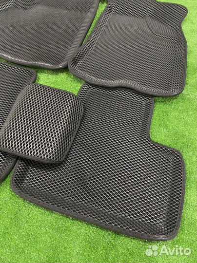 Коврики 5D 3D Ева Эва Лада приора 2110 c бортиками