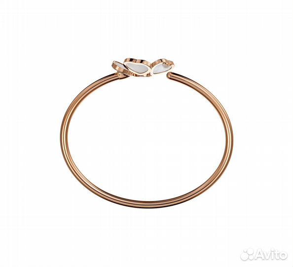 Золотой Браслет chopard Happy Hearts Flowers