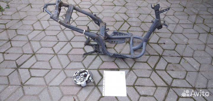 Рама с документами honda lead jf-06