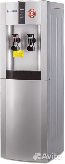 Кулер для воды Aqua Work 16-LDR серебро электронны