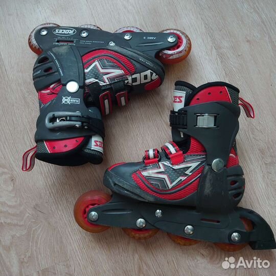 Роликовые коньки раздвижные Roces 30-35 размер