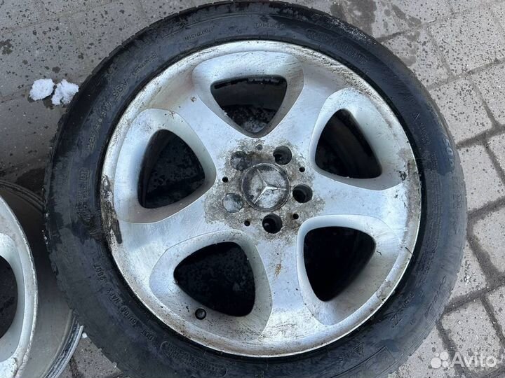 Оригинальные диски Mercedes w210 r17